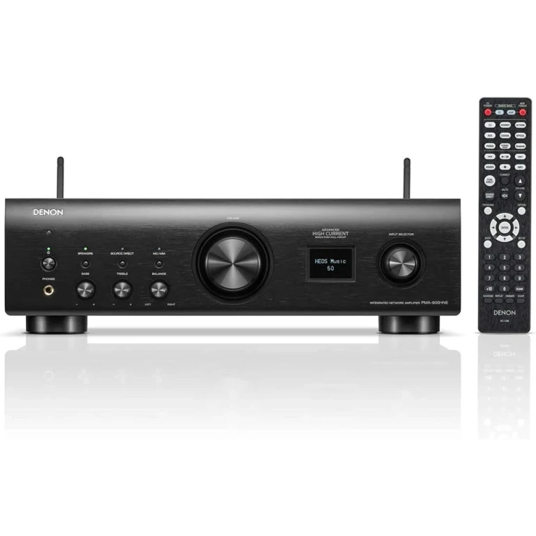 PMA-900HNE Stereo Integrated Amplifier with Wi-Fi, Bluetooth, Apple AirPlay 2, and HEOS Built-In