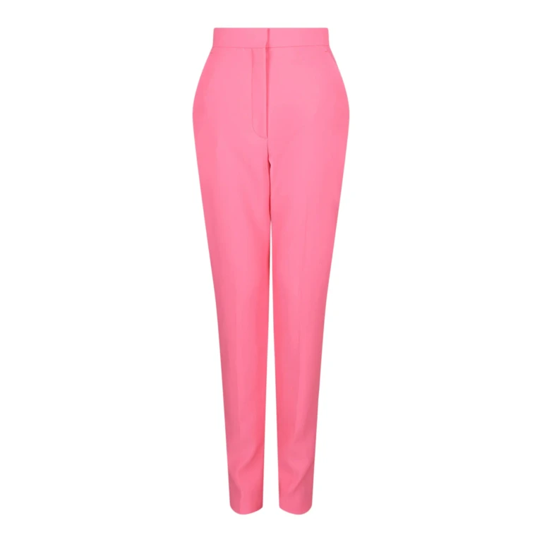 High-Waisted Cigarette Pants