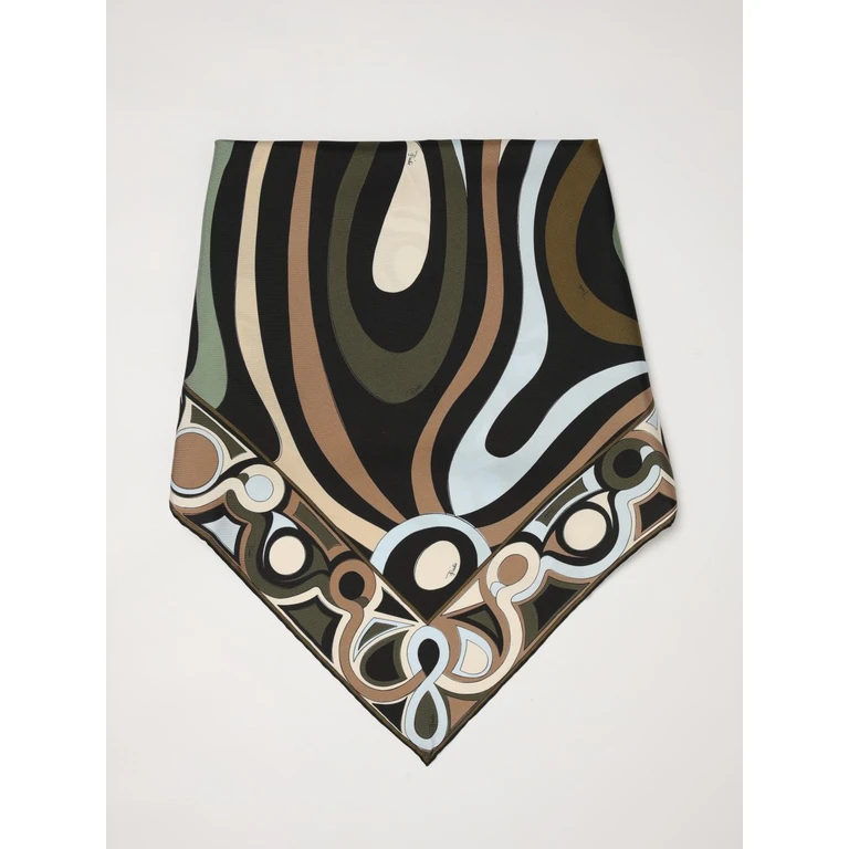 Neck Scarf Woman color Green (6HGB616HC221)