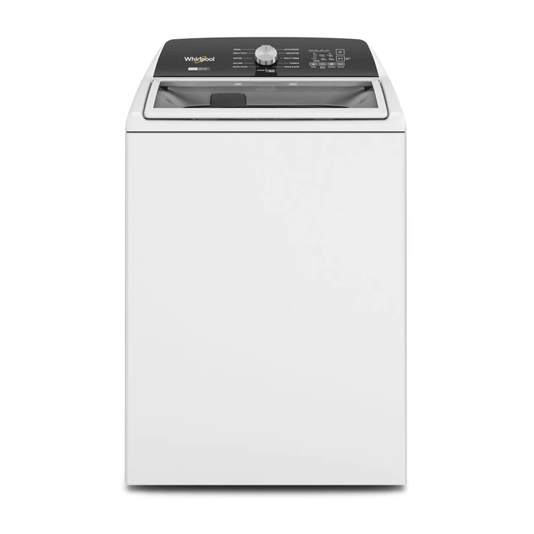 4.7"â€a Top Load Washer with 2 in 1 Removable Agitator in White