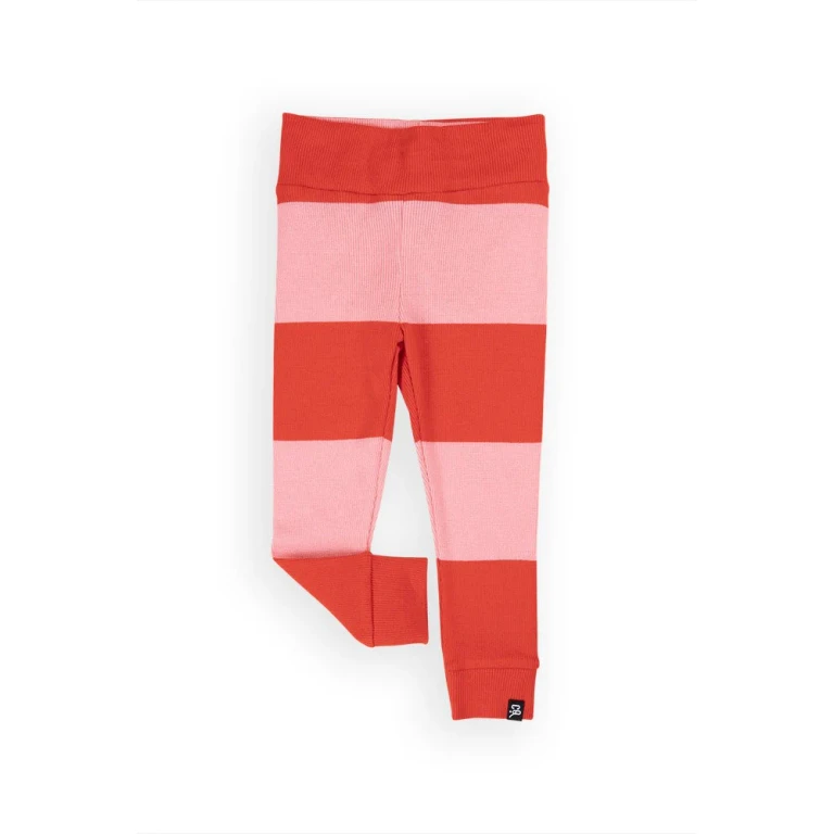 Baby Girl Organic Cotton Leggings Sweet Pink - 0-3m