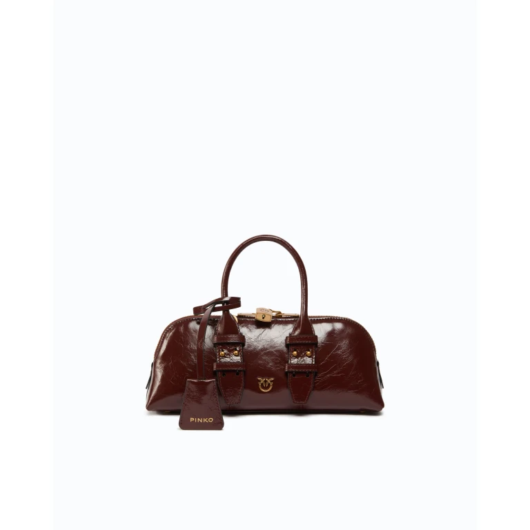 Petit sac à main Escape Bag Horizontal en cuir new shiny