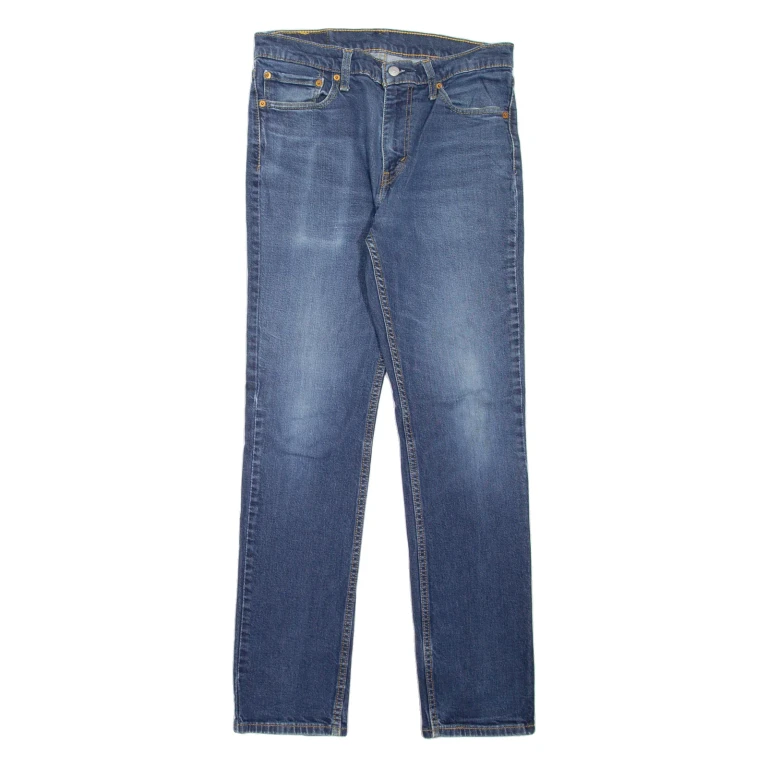 LEVI'S 511 Jeans Mens Blue Slim Straight Stone Wash W30 L32