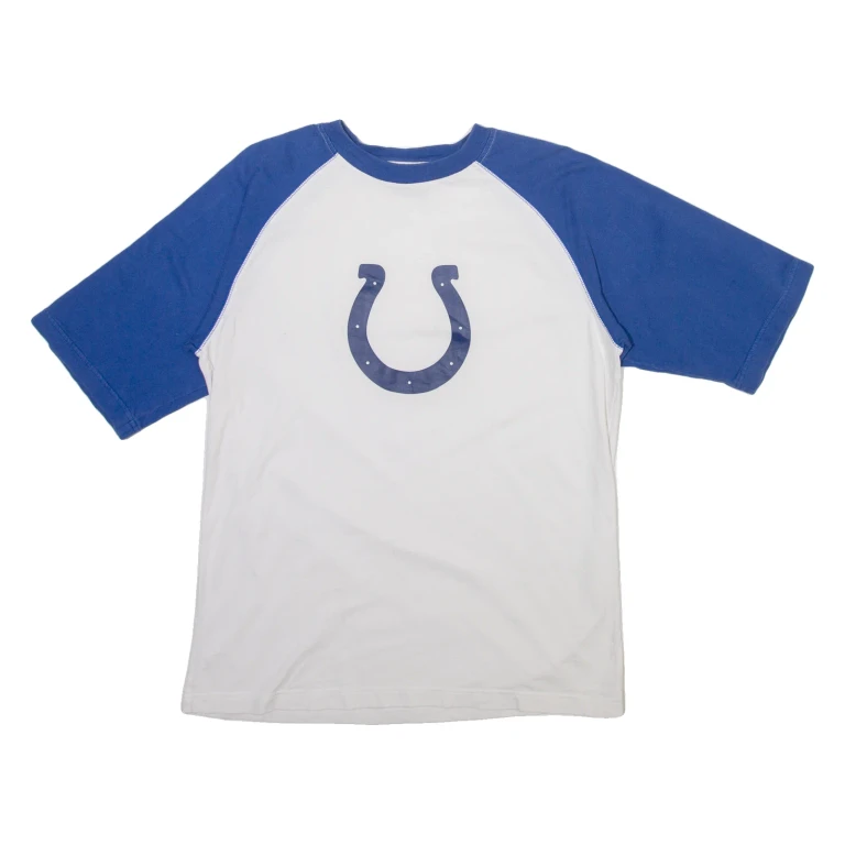 REEBOK Indianapolis Colts Mens T-Shirt White USA S