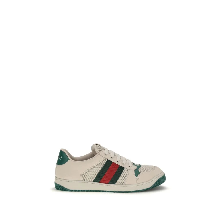 Gucci Beige Polyester Athletic Sneakers - Men