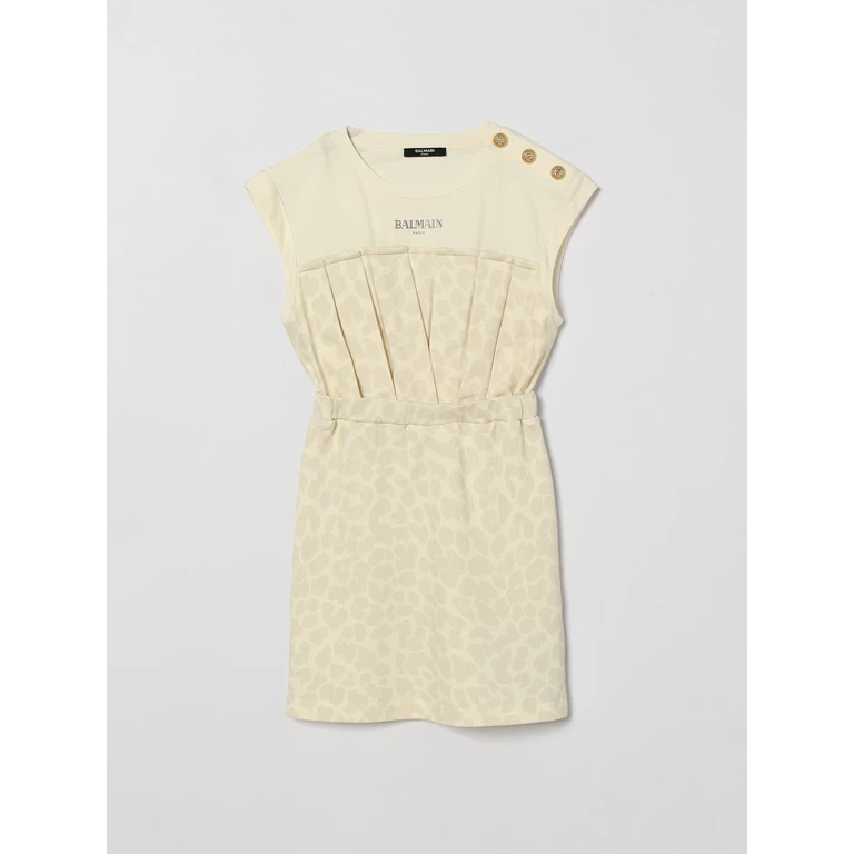 Dress Kids color Ivory (BY1C12Z3762102BG)