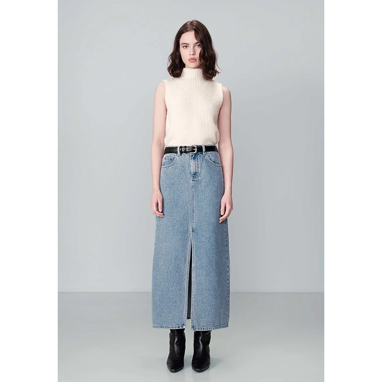 Denim Skirt Nohame Bleu