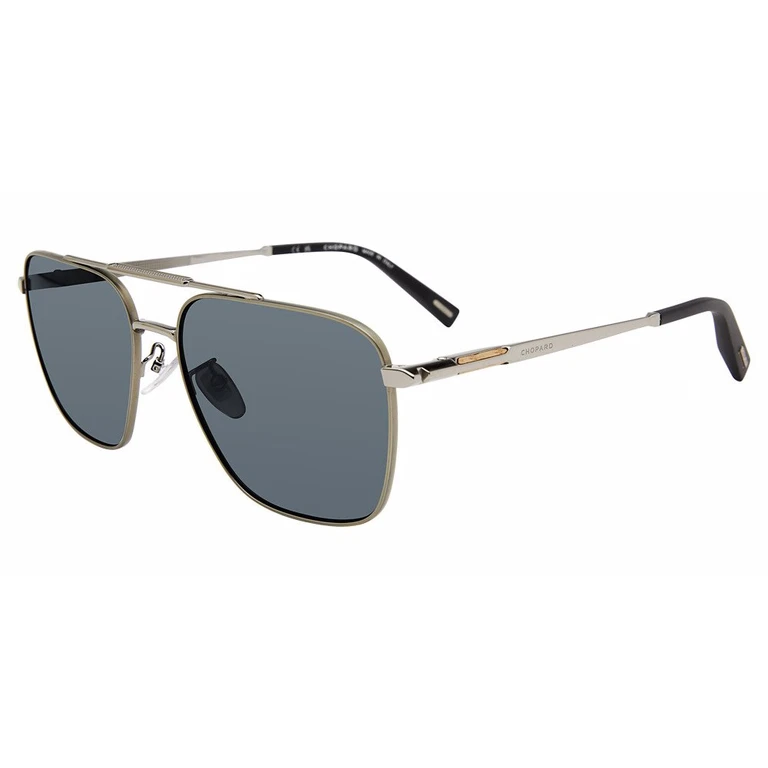 Chopard Polarized Smoke Navigator Mens Sunglasses SCHL24 E56P 60