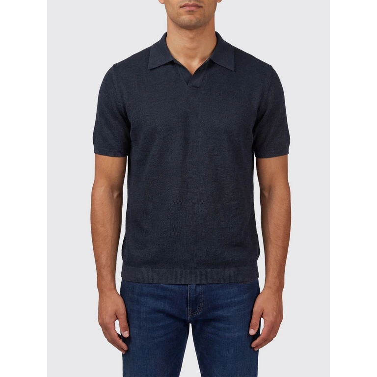 Polo Shirt Men color Blue (261MYA20124NAVY)