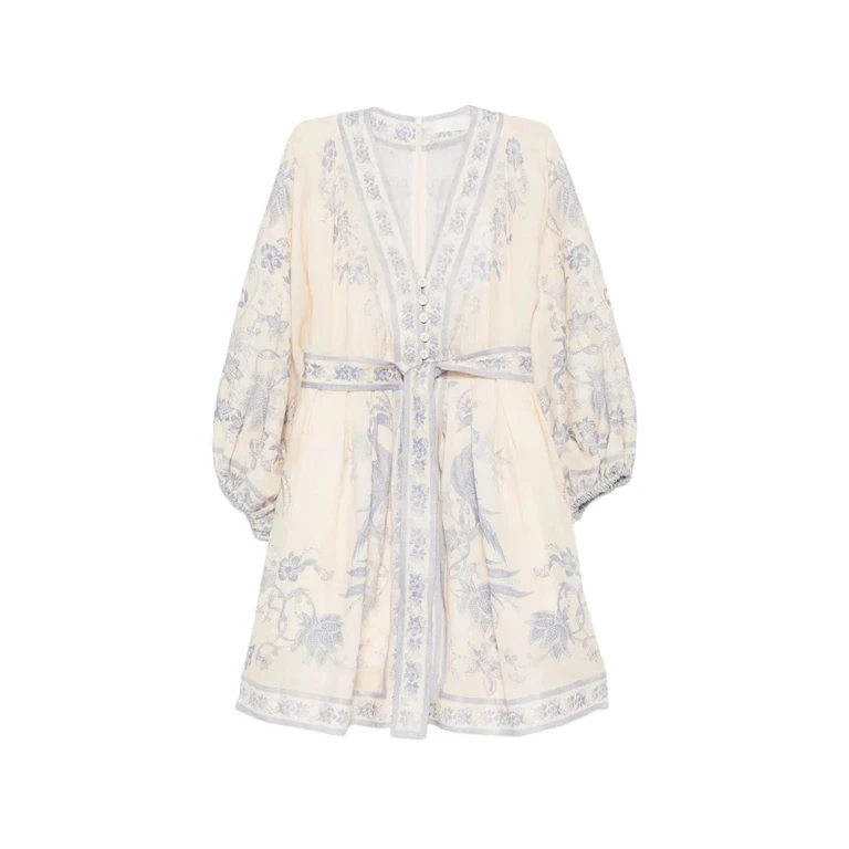 Zimmermann `Indra` Mini Dress
