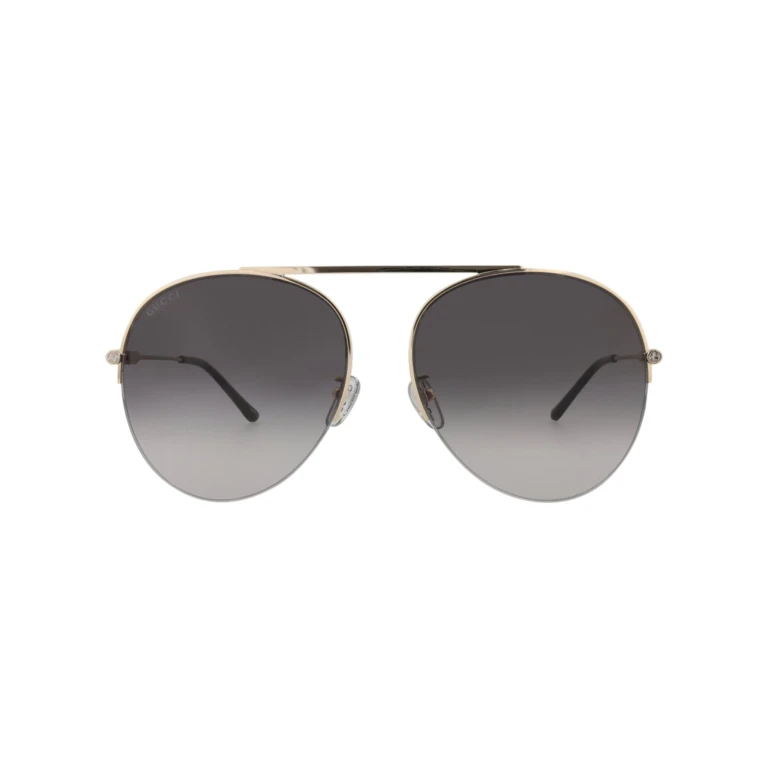 Aviator-Frame Metal Sunglasses - GG1413S-30014423-001