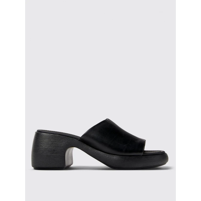 Heeled Sandal Woman color Black (K201722-001THELMASANDAL0)