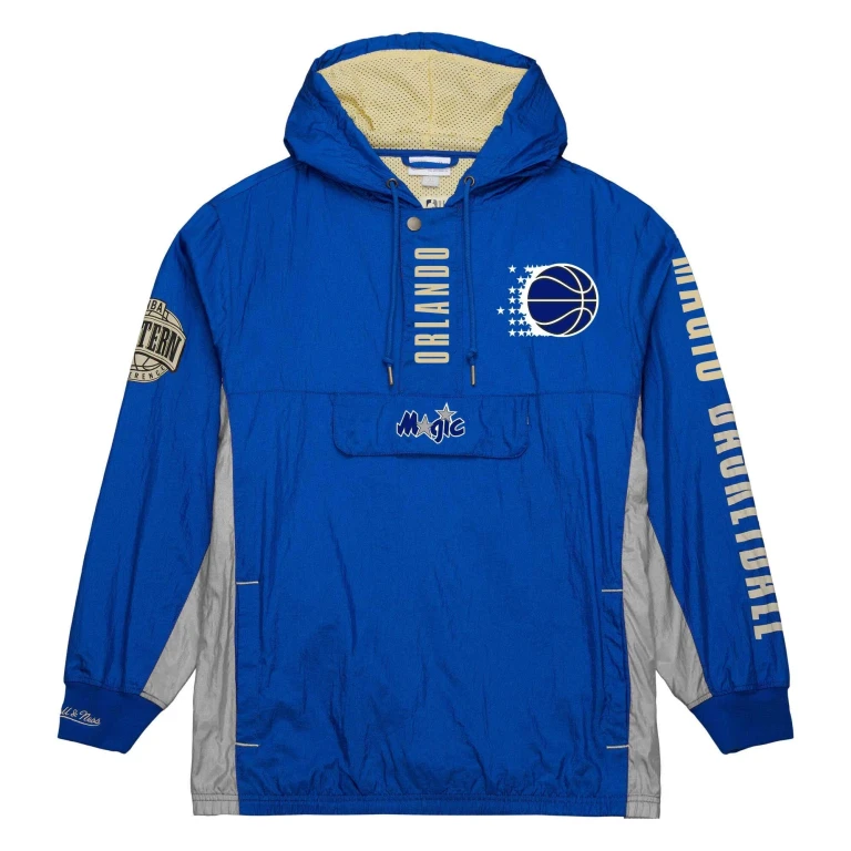 Men's NBA Team Og 2.0 Anorak Windbreaker Vintage Logo Magic Windbreakers