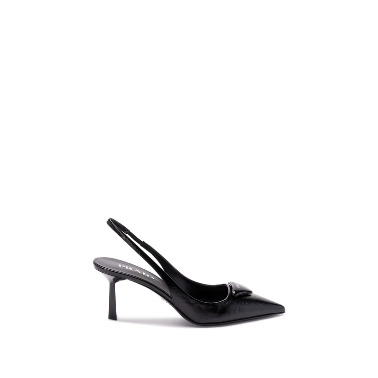 Saffiano Patent Leather Slingback Pumps (1I901M_3A9S_F_DD75)