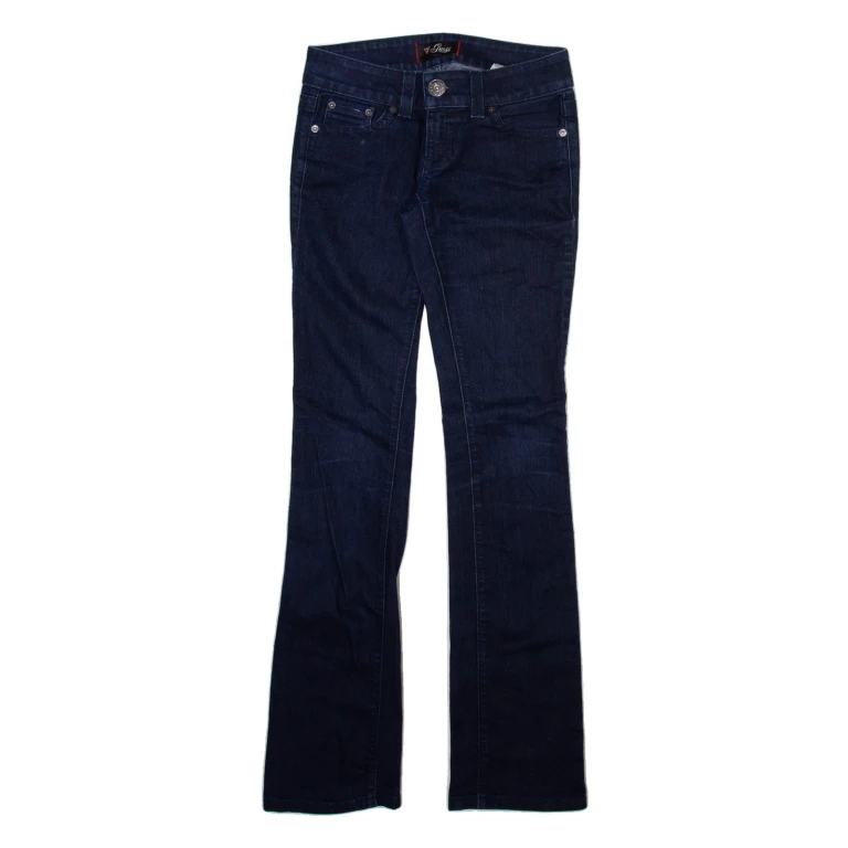GUESS Womens Jeans Blue Regular Bootcut W28 L32