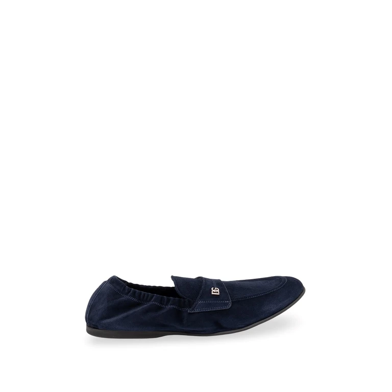 Elastic-Back Loafers