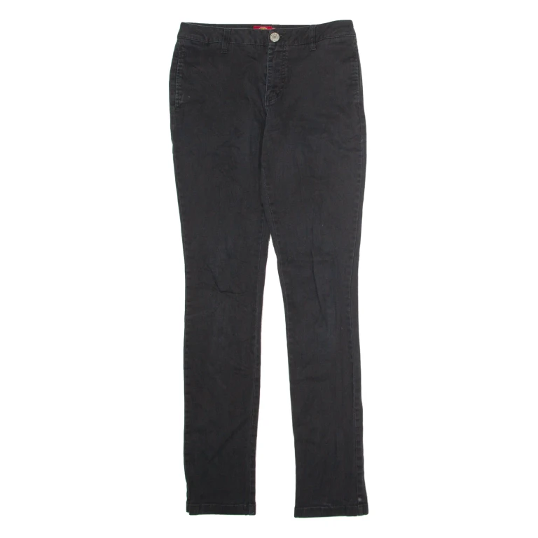 DICKIES Workwear Womens Trousers Black Regular Skinny W26 L30