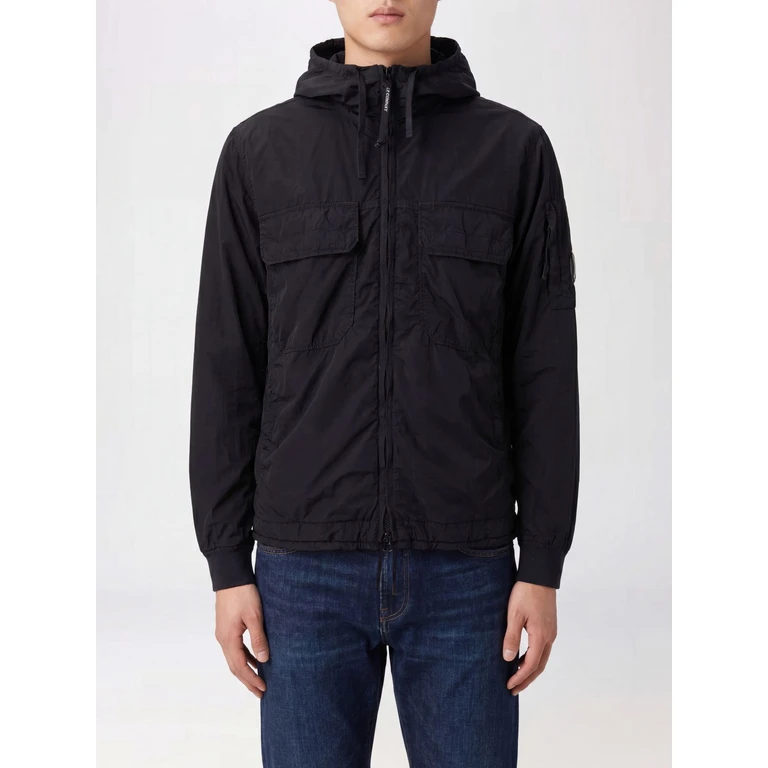 C. P. COMPANY Jacket Men color Black (20CMOW150A005864G999)