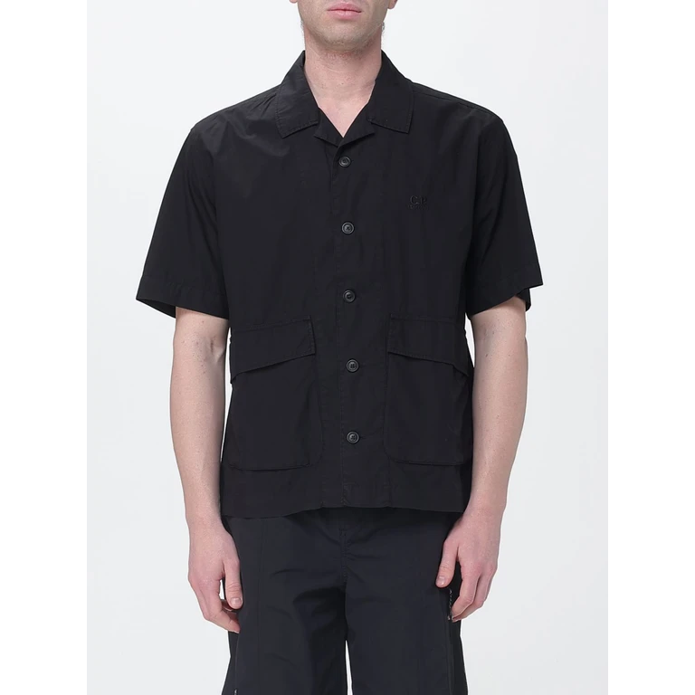 C. P. COMPANY Shirt Men color Black (20CMSH230A005328G999)
