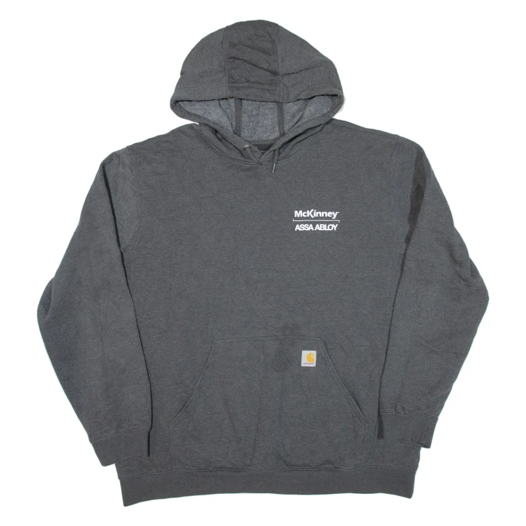 CARHARTT Loose Fit Mens Grey Hoodie 2XL