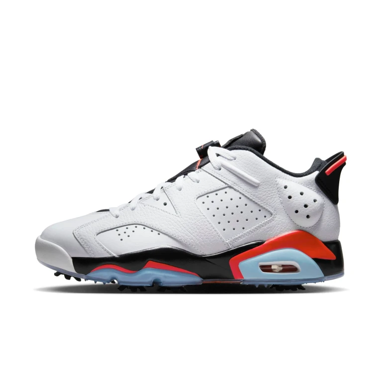 Men's Retro 6 Low Golf 'White Infrared' Sneakers