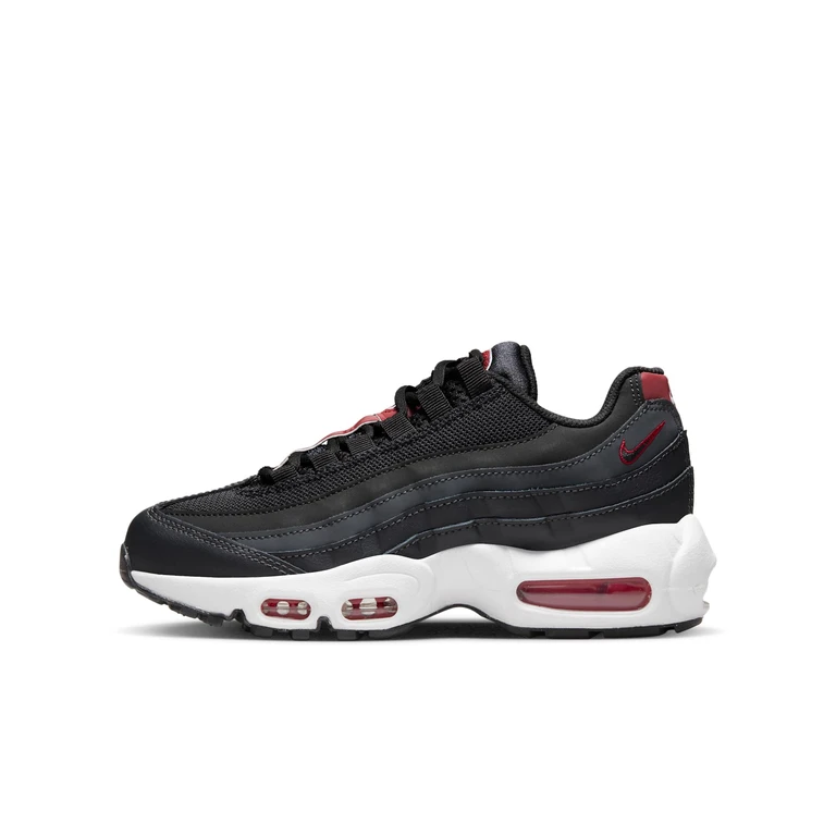 Grade School Air Max 95 Recraft Gs 'Anthracite Team Red' Sneakers
