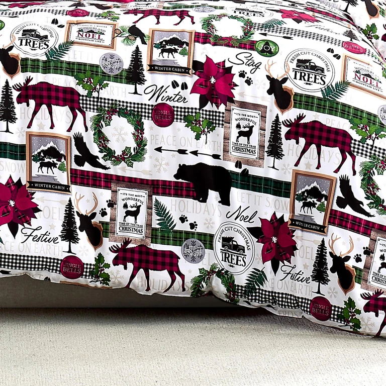 Merrytown Christmas 6PC Comforter Set