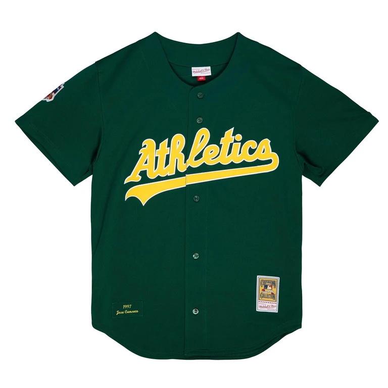 MLB Dark Jersey Oakland Athletics 1997 Jose Canseco
