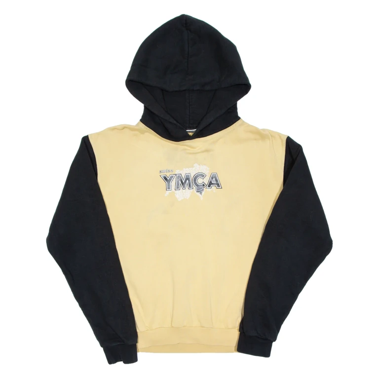 Mens Beige Hoodie M