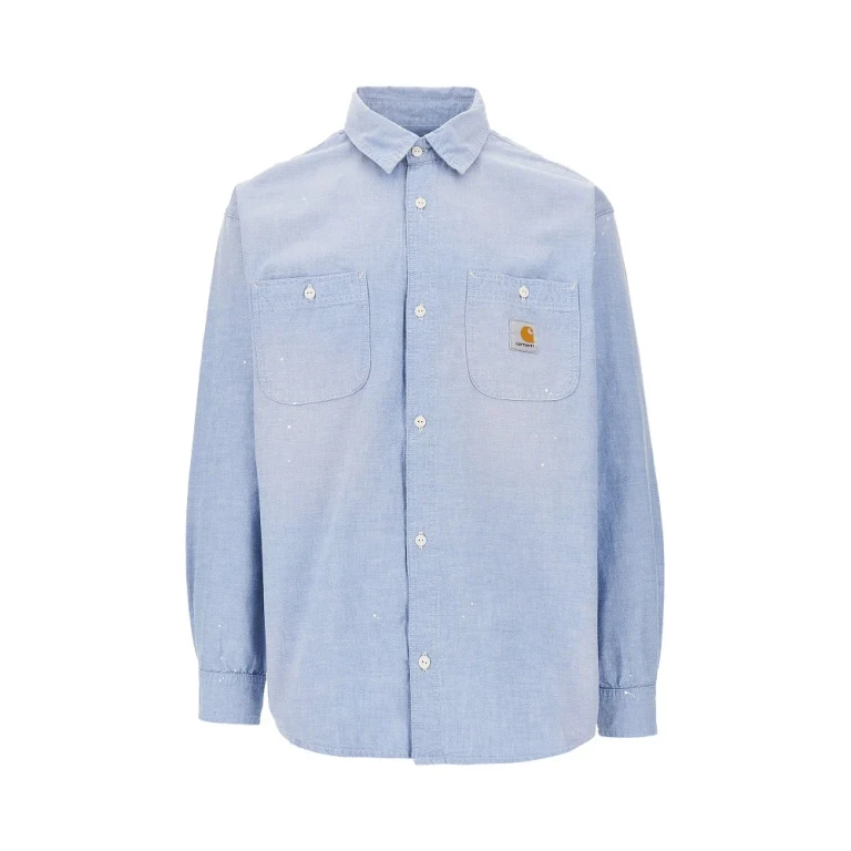 CARHARTT WIP 'Painter' chambray cotton shirt Man S