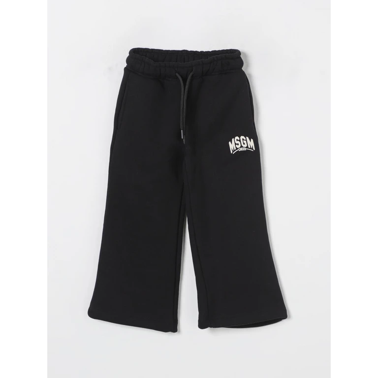 MSGM KIDS Pants Kids color Black (F4MSJBFP227110)