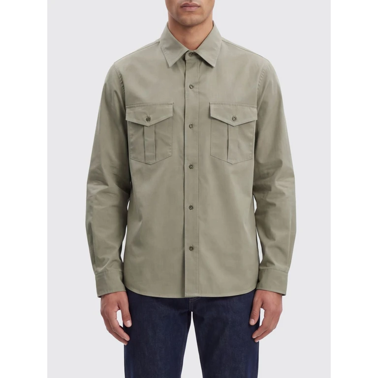 A. P.C. Shirt Men color Green (COHNEM12006KAV)