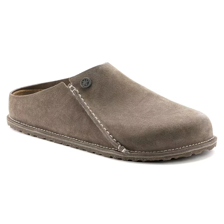 Zermatt Premium Suede Leather Gray Taupe
