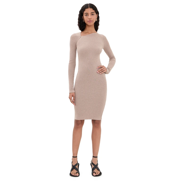 MM6 Maison Margiela Midi Dress Taupe M