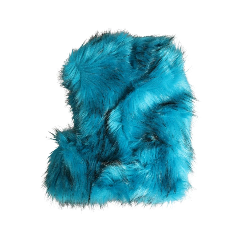 Dolce & Gabbana Blue Modacrylic Fur Women Bucket Capello Hat Polyester - Women