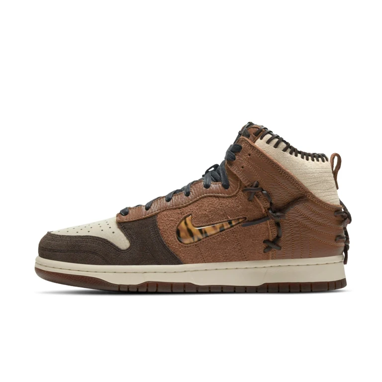 Men's Dunk High 'Bodega Legend Fauna Brown' Sneakers