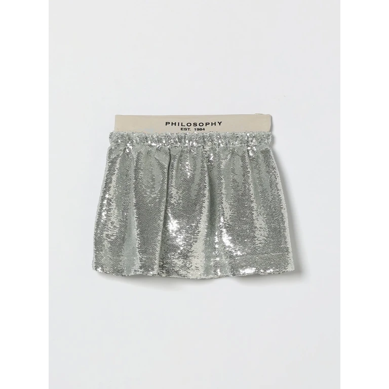 Skirt Kids color Silver (I1G70479010075)