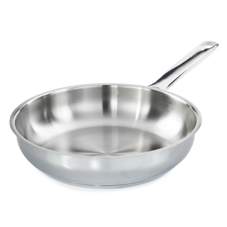 DiNA Helix Recycled 18/10 Stainless Steel Fry Pan, 9.5"