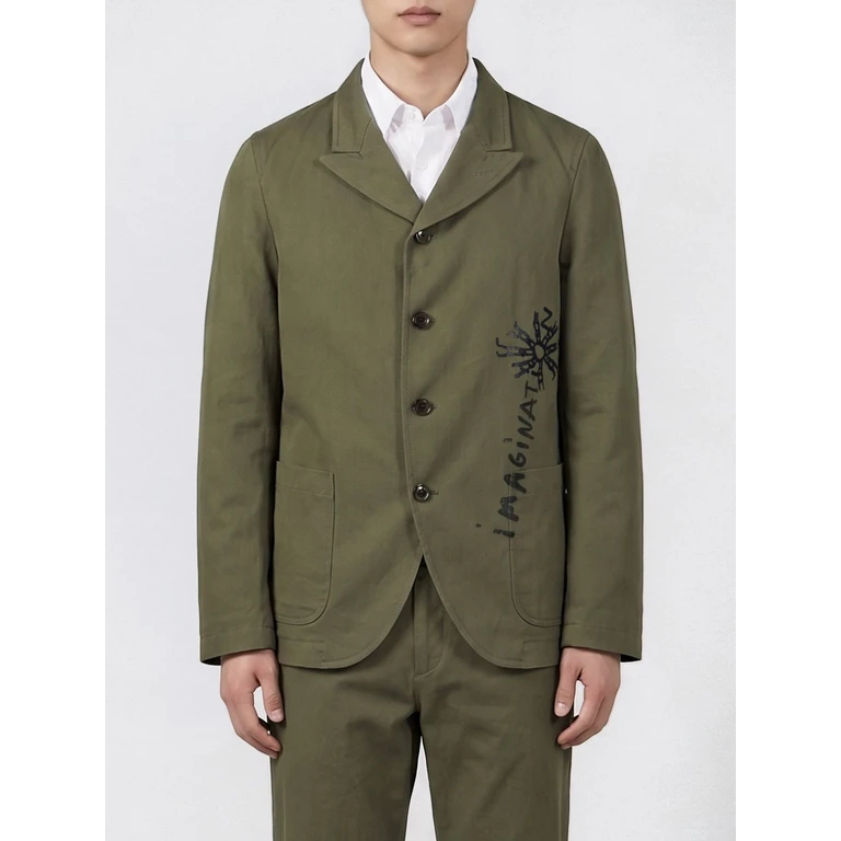 Jacket Men color Green (FQJ5062)