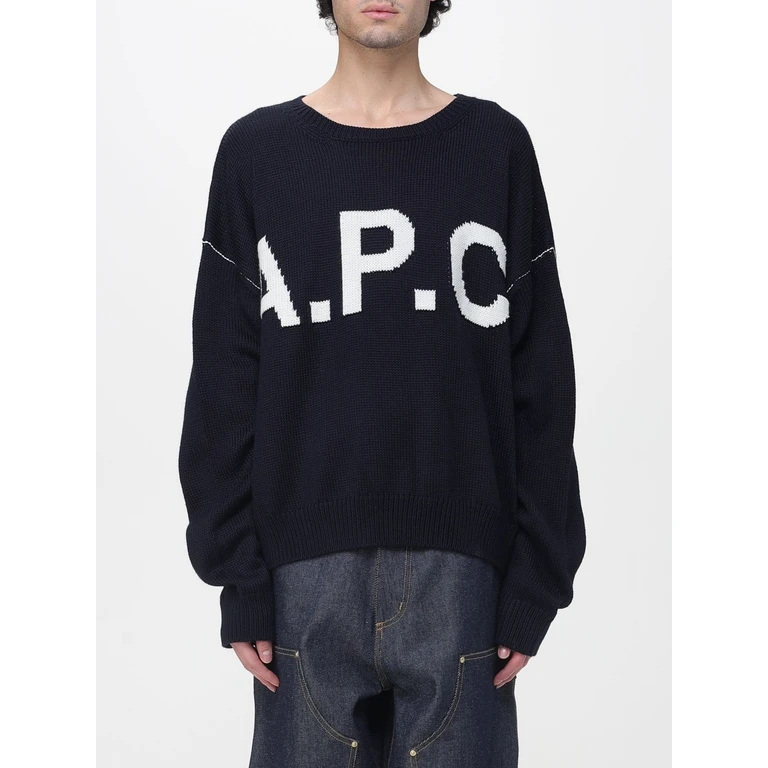 A. P.C. Sweater Men color Blue (WOASLM23009IAK)