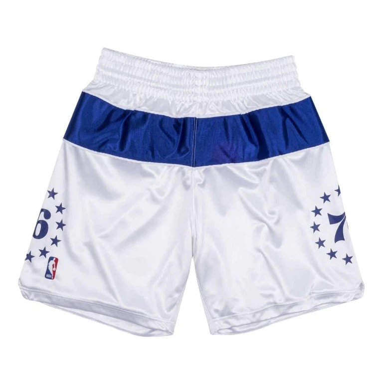 Men's NBA Authentic Shorts 2003 Philadelphia 76Ers