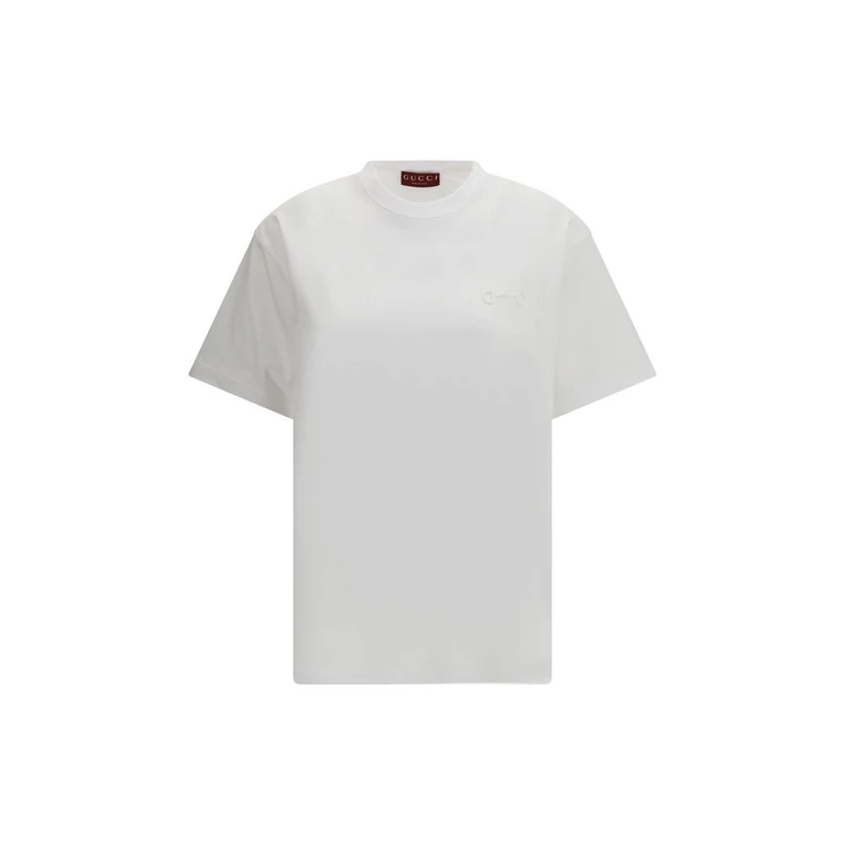 Gucci White Cotton T-Shirt - Women