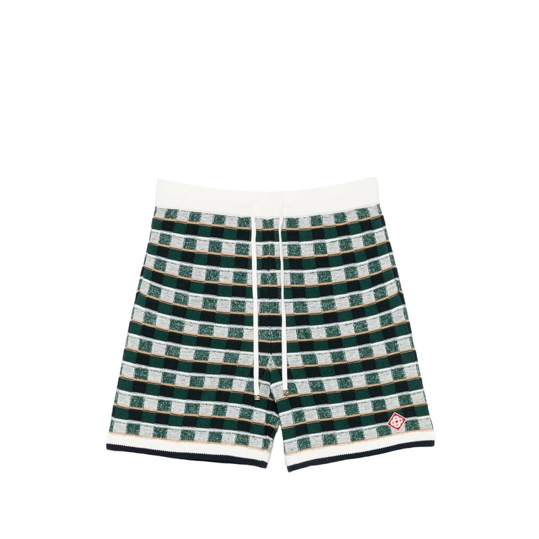 Casablanca Check-pattern Shorts