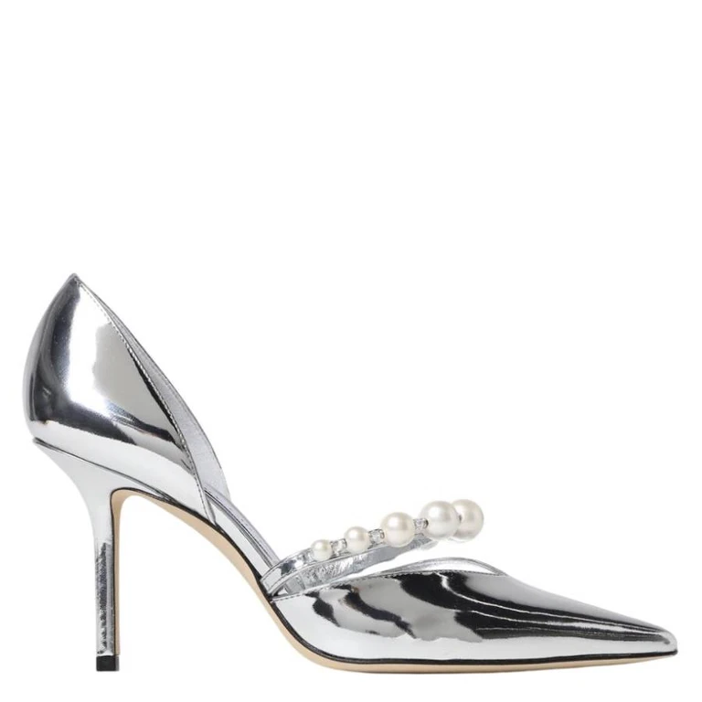Aurelie 65 Metallic Leather Pumps