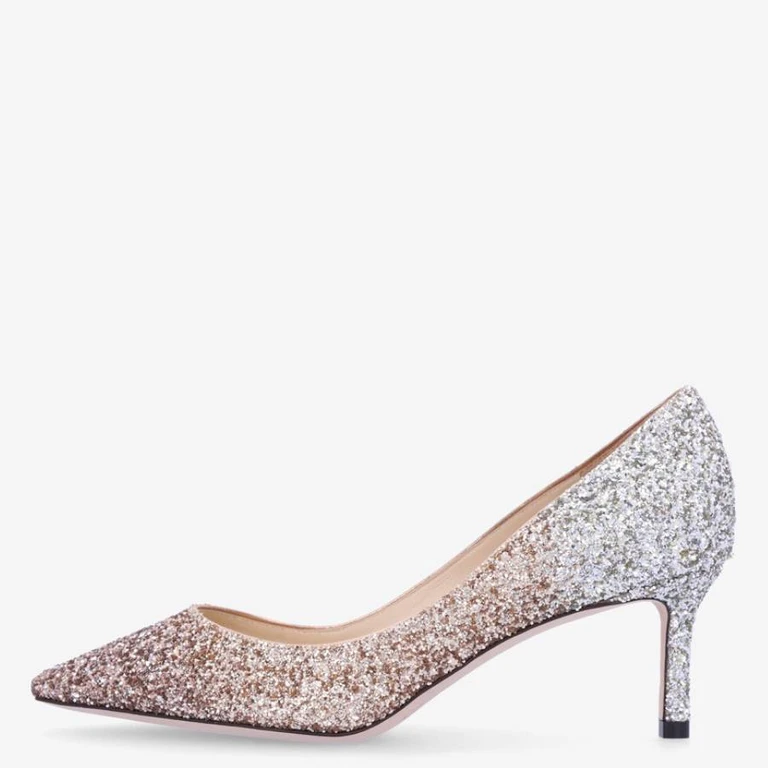 Romy 60 Glitter Fabric Pumps, Brand Size 34 ( US Size 4 )