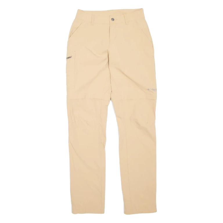 COLUMBIA Outdoor Womens Trousers Beige Regular Straight W28 L32