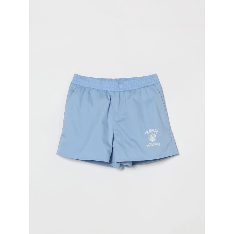 MSGM KIDS Shorts Kids color Gnawed Blue (S6MSJGSH022050)