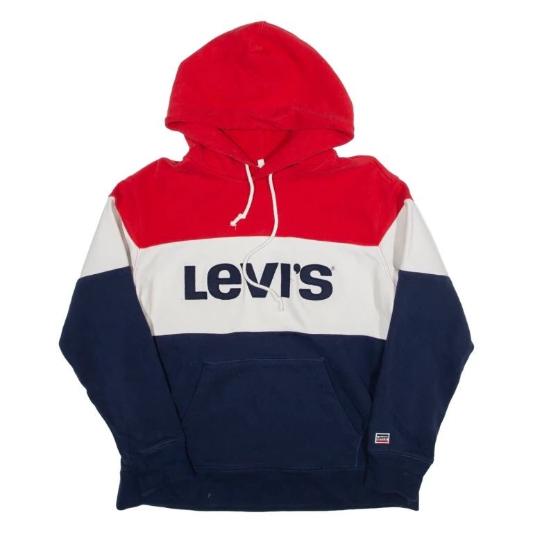 LEVI'S Womens Red Hoodie M