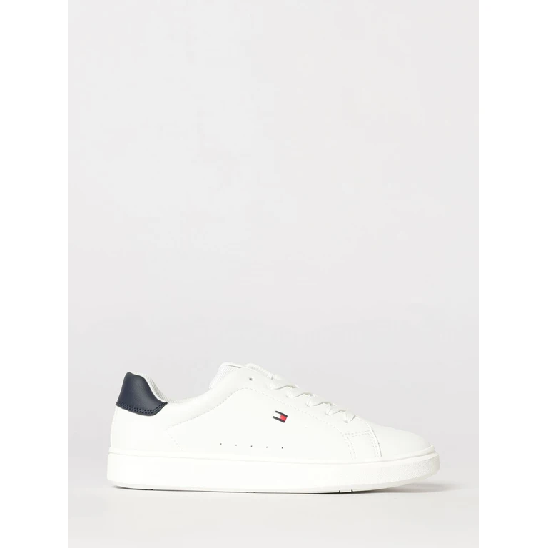 Boy's Monogram Print Low-Top Leather and Faux Leather Trainers (X9343501355X336)