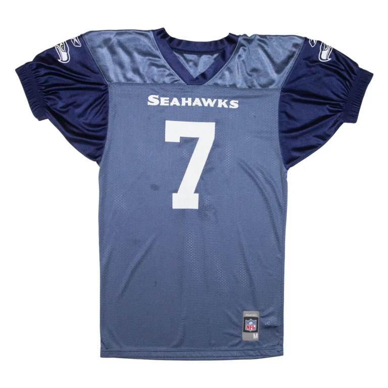 REEBOK NFL Seattle Seahawks Womens Jersey Blue USA V-Neck M